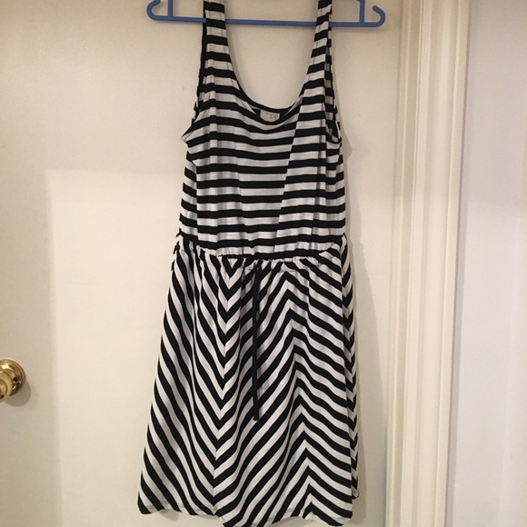 a new day Black and White Striped Dress - Picture 4 of 6